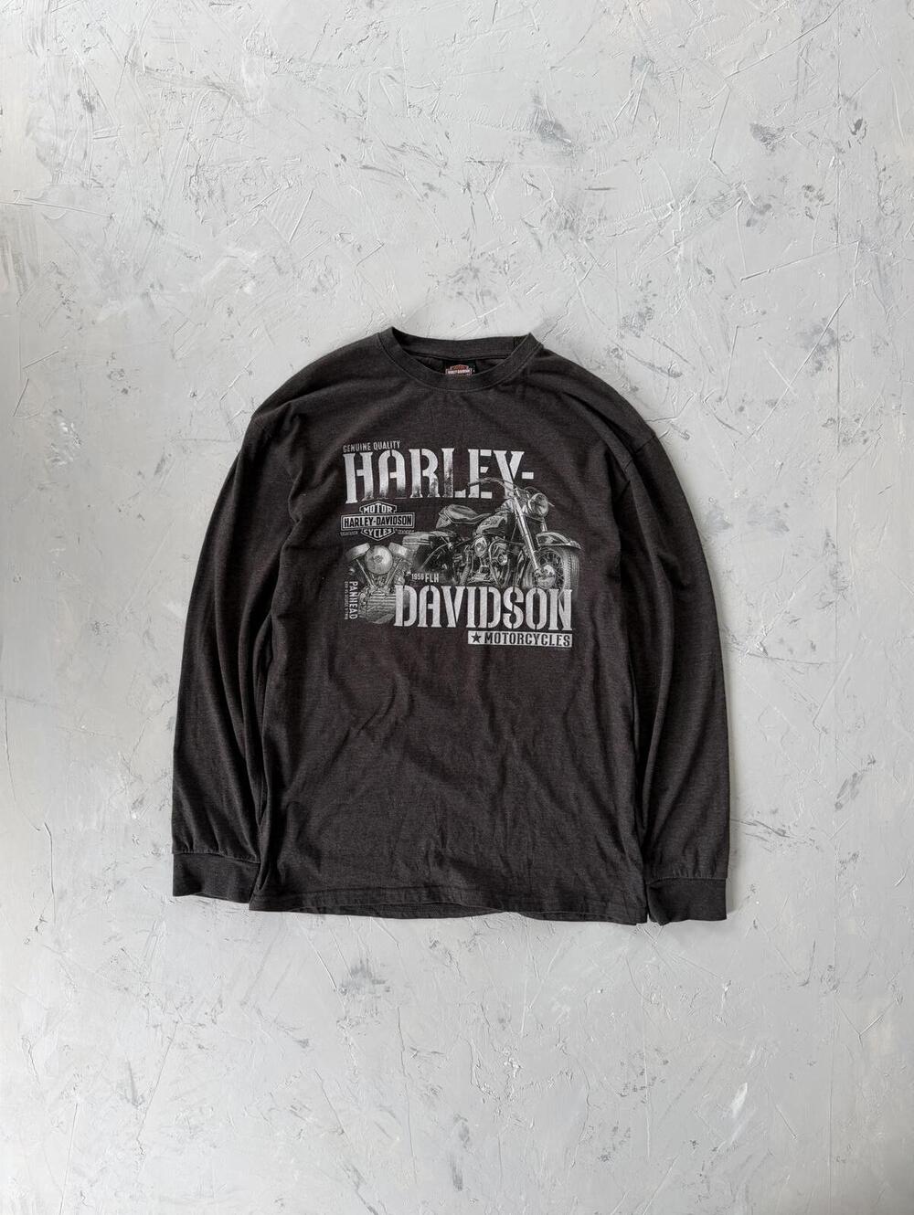 Vintage Harley Davidson Waco Texas Long Sleeve Shirt